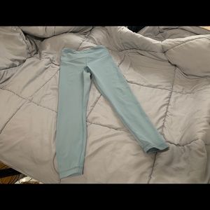 Light Blue Yoga Leggings